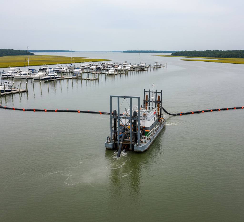 Hydraulic Dredging in North Carolina